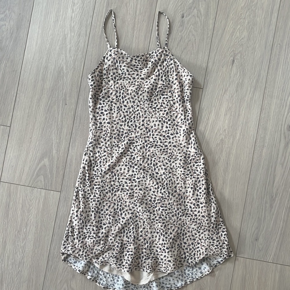 Abercrombie & Fitch XS leopard mini dress
